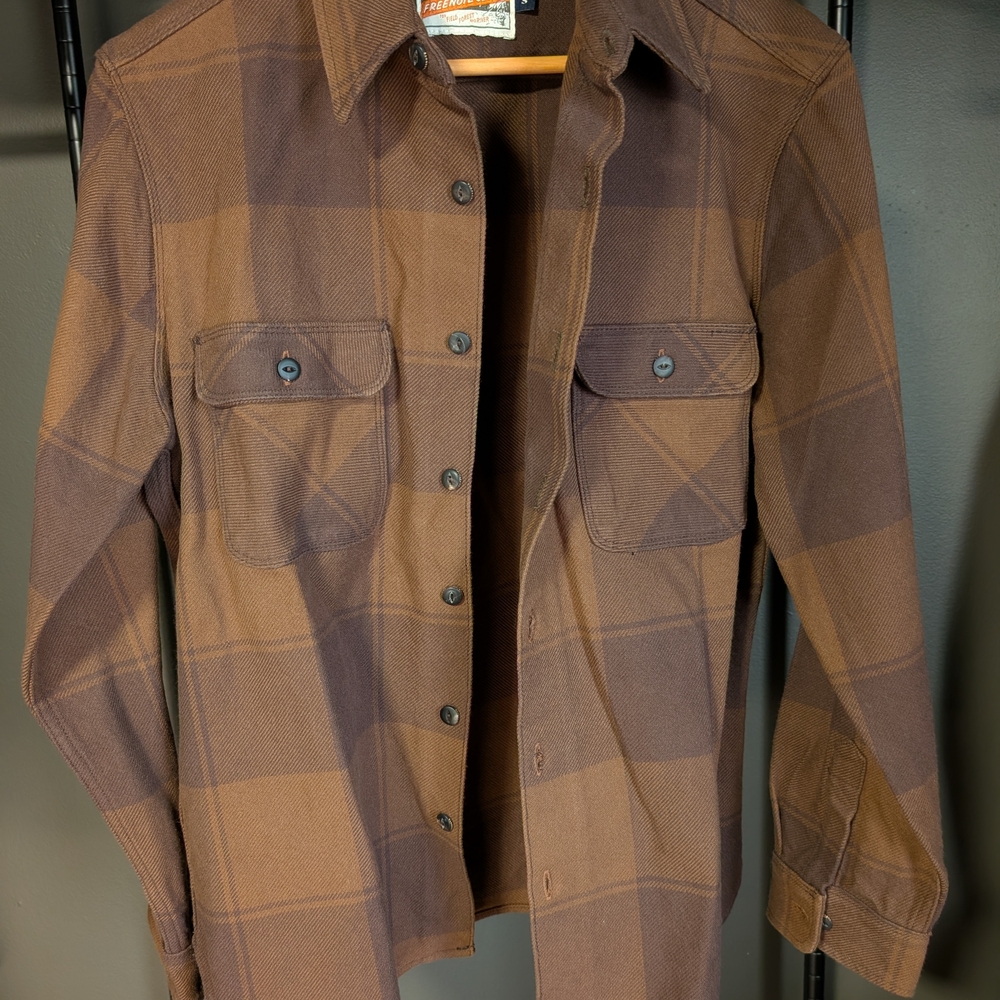 Men's Brown Plaid Jacket